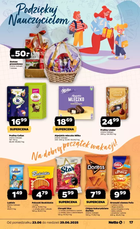 Netto - gazetka promocyjna Gazetka Spożywcza od poniedziałku 23.06 do niedzieli 29.06 - strona 17