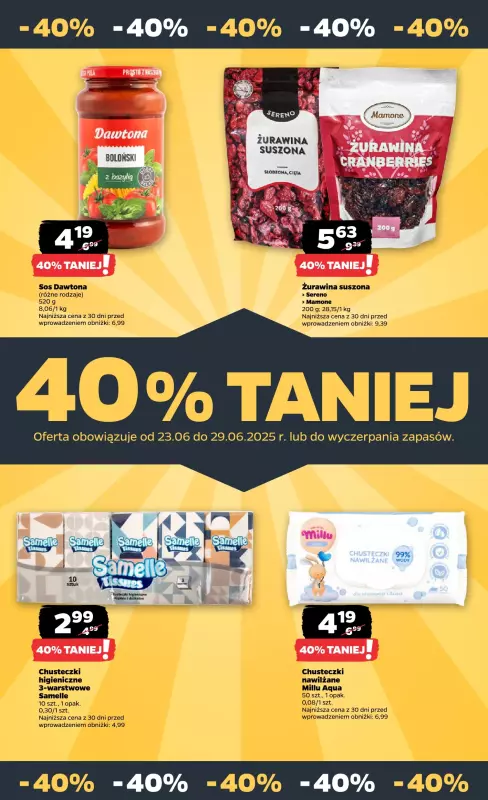 Netto - gazetka promocyjna Gazetka Spożywcza od poniedziałku 23.06 do niedzieli 29.06 - strona 27