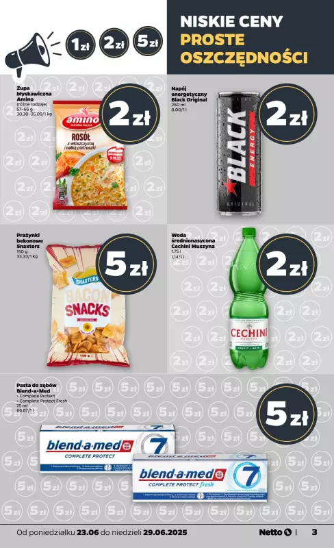 Netto - gazetka promocyjna Gazetka Spożywcza   - strona 3