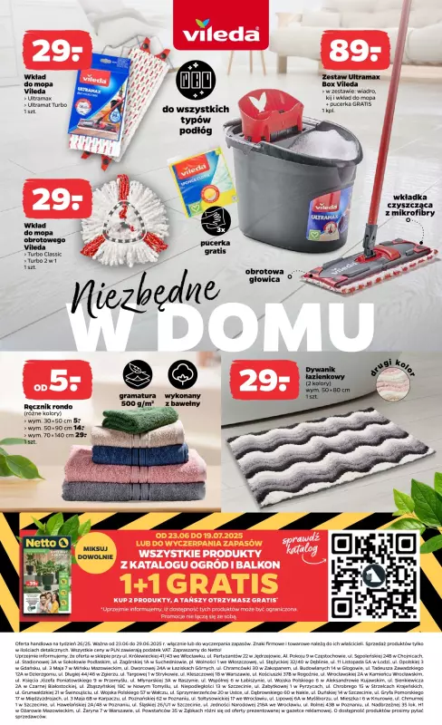Netto - gazetka promocyjna Gazetka Non Food od poniedziałku 23.06 do niedzieli 29.06 - strona 3