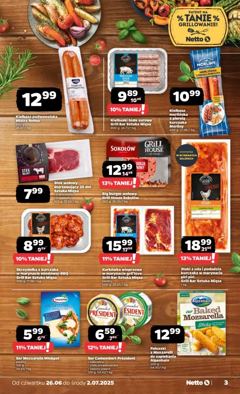 Netto - gazetka promocyjna Gazetka Spożywcza   - strona 3