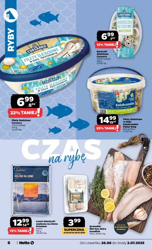 Netto - gazetka promocyjna Gazetka Spożywcza od czwartku 26.06 do środy 02.07 - strona 6