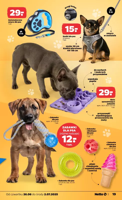 Netto - gazetka promocyjna Gazetka Spożywcza od czwartku 26.06 do środy 02.07 - strona 19