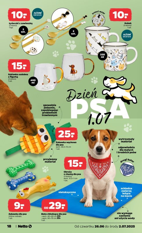 Netto - gazetka promocyjna Gazetka Spożywcza od czwartku 26.06 do środy 02.07 - strona 18