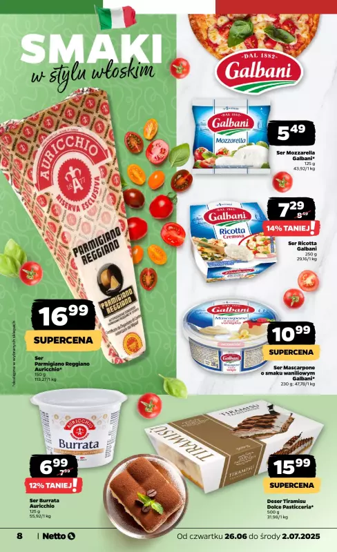 Netto - gazetka promocyjna Gazetka Spożywcza od czwartku 26.06 do środy 02.07 - strona 8