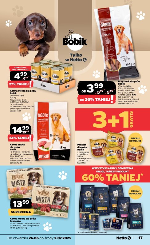 Netto - gazetka promocyjna Gazetka Spożywcza od czwartku 26.06 do środy 02.07 - strona 17