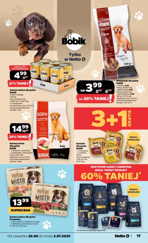 Netto - gazetka promocyjna Gazetka Spożywcza od czwartku 26.06 do środy 02.07 - strona 17