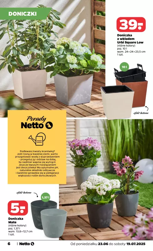 Netto - gazetka promocyjna Katalog Ogród od wtorku 24.06 do soboty 19.07 - strona 6
