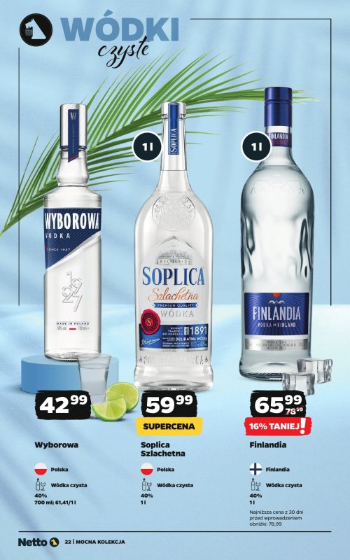 Netto - gazetka promocyjna Mocna Kolekcja od wtorku 01.07 do czwartku 31.07 - strona 22