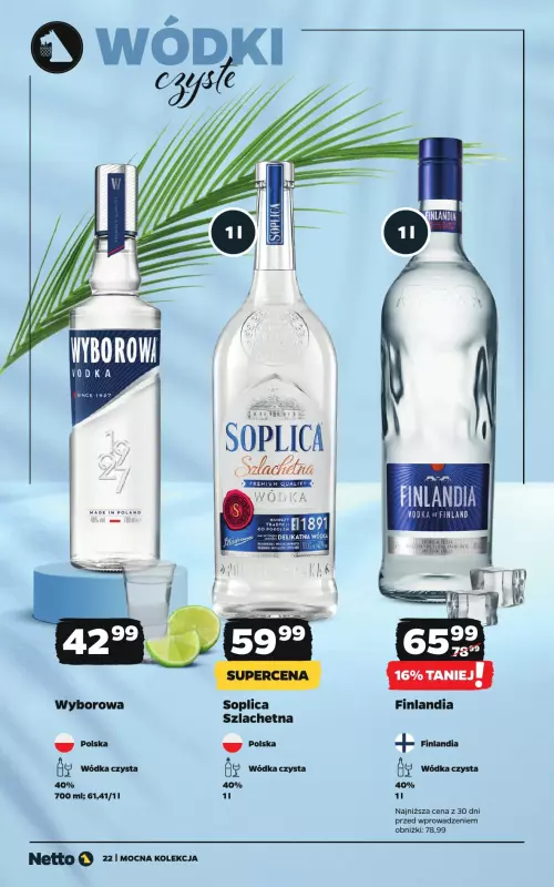 Netto - gazetka promocyjna Mocna Kolekcja od wtorku 01.07 do czwartku 31.07 - strona 22