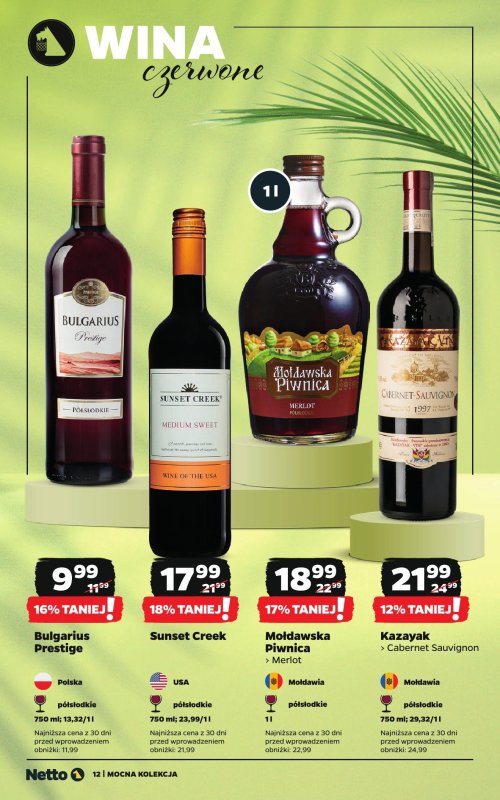 Netto - gazetka promocyjna Mocna Kolekcja od wtorku 01.07 do czwartku 31.07 - strona 12