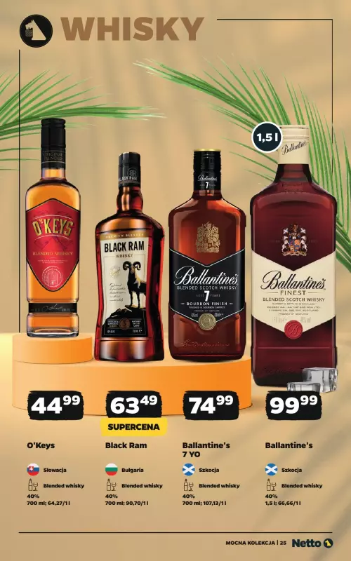 Netto - gazetka promocyjna Mocna Kolekcja od wtorku 01.07 do czwartku 31.07 - strona 25