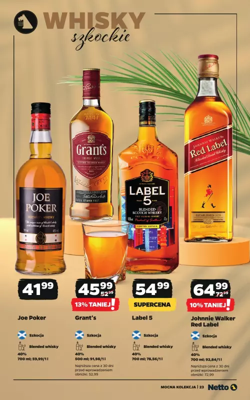 Netto - gazetka promocyjna Mocna Kolekcja od wtorku 01.07 do czwartku 31.07 - strona 23