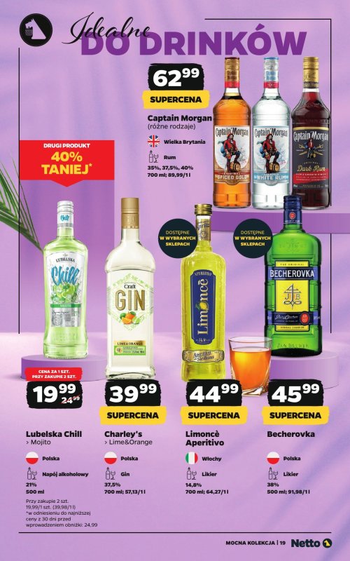 Netto - gazetka promocyjna Mocna Kolekcja od wtorku 01.07 do czwartku 31.07 - strona 19