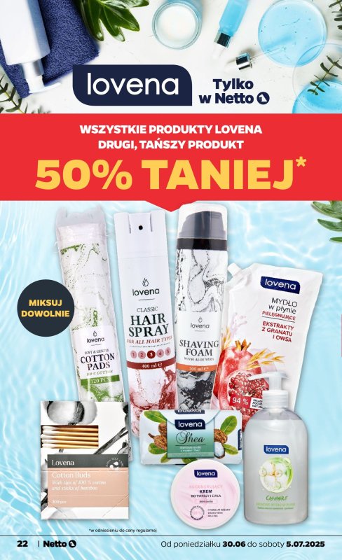 Netto - gazetka promocyjna Gazetka Spożywcza od poniedziałku 30.06 do soboty 05.07 - strona 22