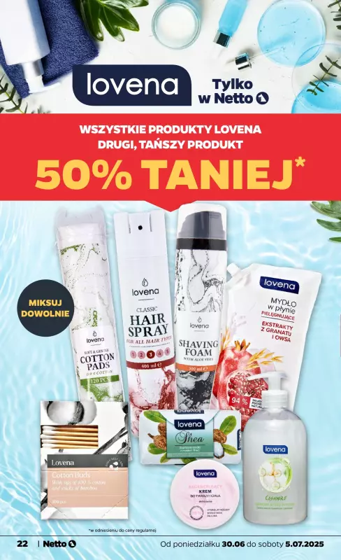 Netto - gazetka promocyjna Gazetka Spożywcza od poniedziałku 30.06 do soboty 05.07 - strona 22