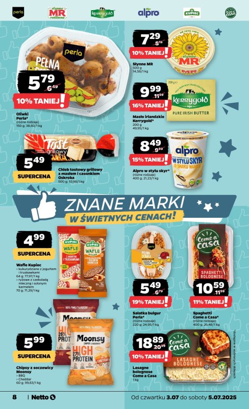 Netto - gazetka promocyjna Gazetka Spożywcza od czwartku 03.07 do soboty 05.07 - strona 8