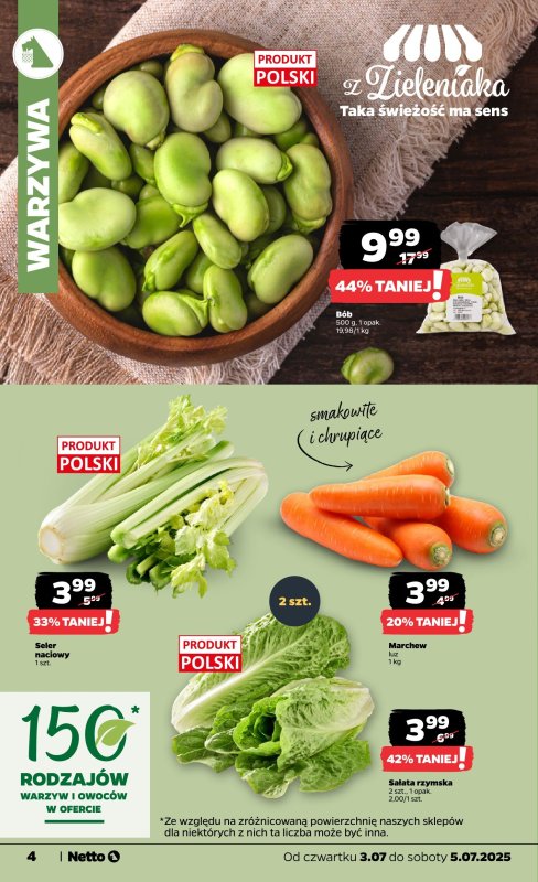 Netto - gazetka promocyjna Gazetka Spożywcza od czwartku 03.07 do soboty 05.07 - strona 4