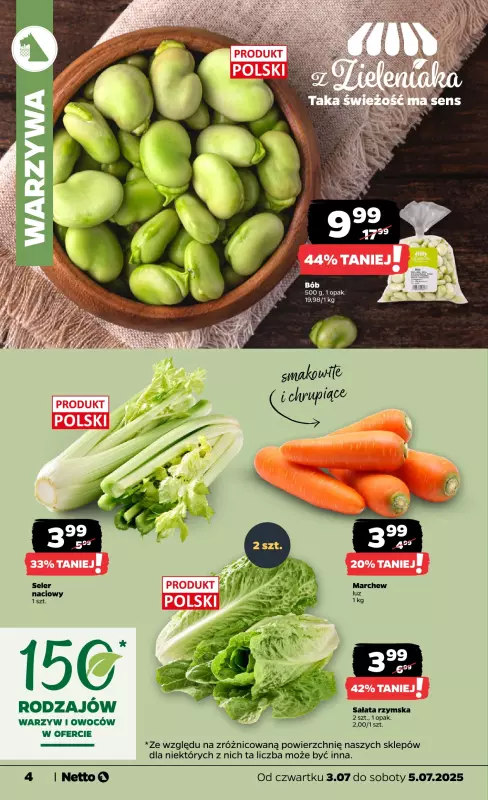 Netto - gazetka promocyjna Gazetka Spożywcza od czwartku 03.07 do soboty 05.07 - strona 4