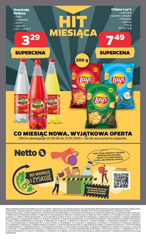 Netto - gazetka promocyjna Gazetka Spożywcza od czwartku 03.07 do soboty 05.07 - strona 17
