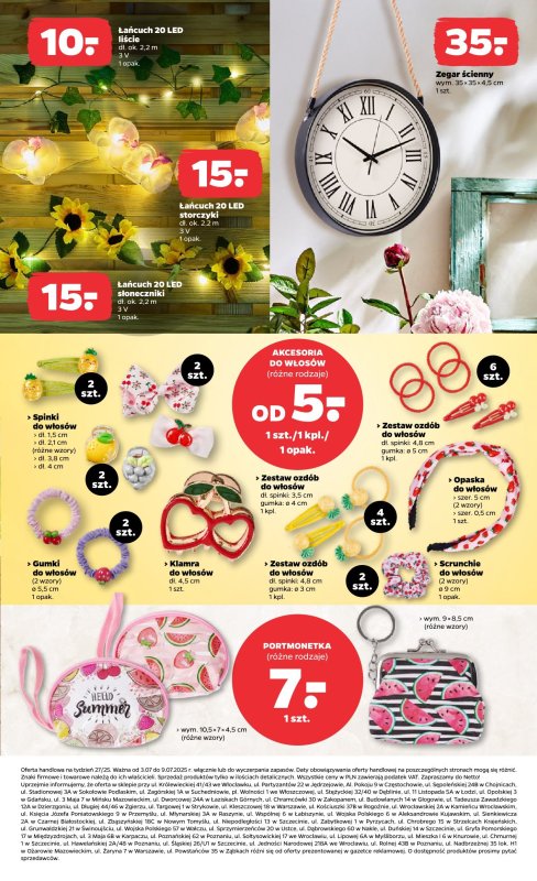 Netto - gazetka promocyjna Gazetka Spożywcza od czwartku 03.07 do soboty 05.07 - strona 27