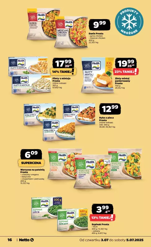 Netto - gazetka promocyjna Gazetka Spożywcza od czwartku 03.07 do soboty 05.07 - strona 16