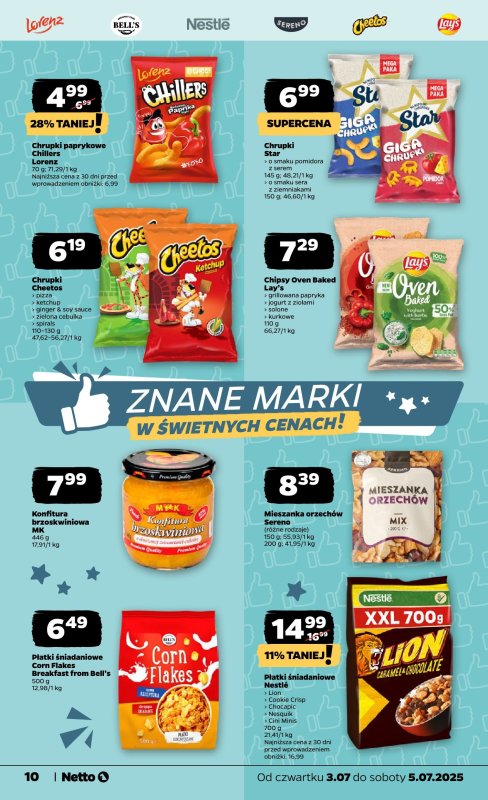 Netto - gazetka promocyjna Gazetka Spożywcza od czwartku 03.07 do soboty 05.07 - strona 10