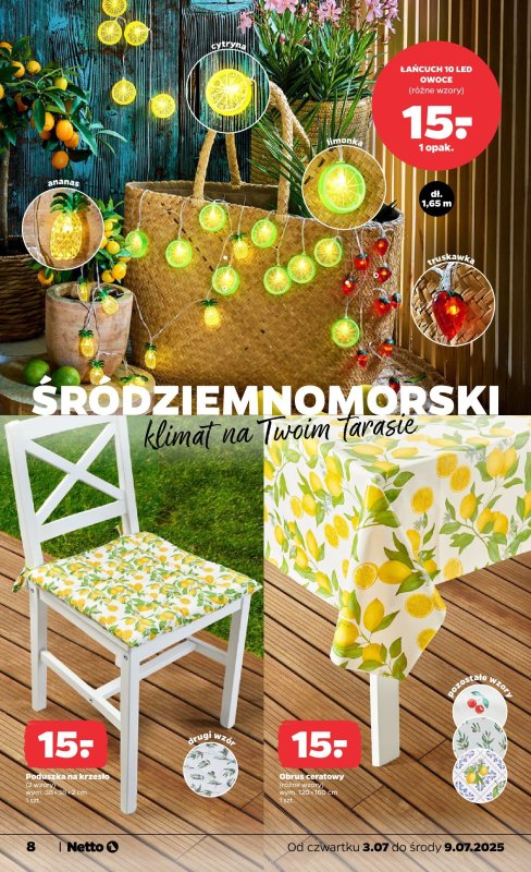 Netto - gazetka promocyjna Gazetka Non Food od czwartku 03.07 do środy 09.07 - strona 8