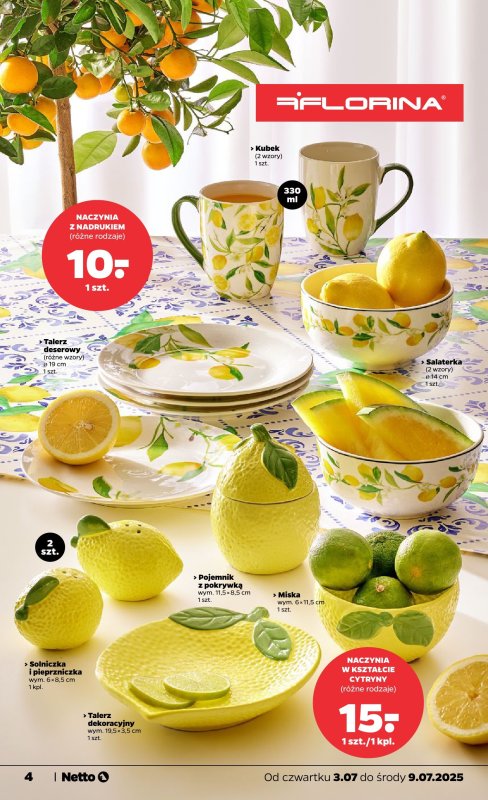 Netto - gazetka promocyjna Gazetka Non Food od czwartku 03.07 do środy 09.07 - strona 4