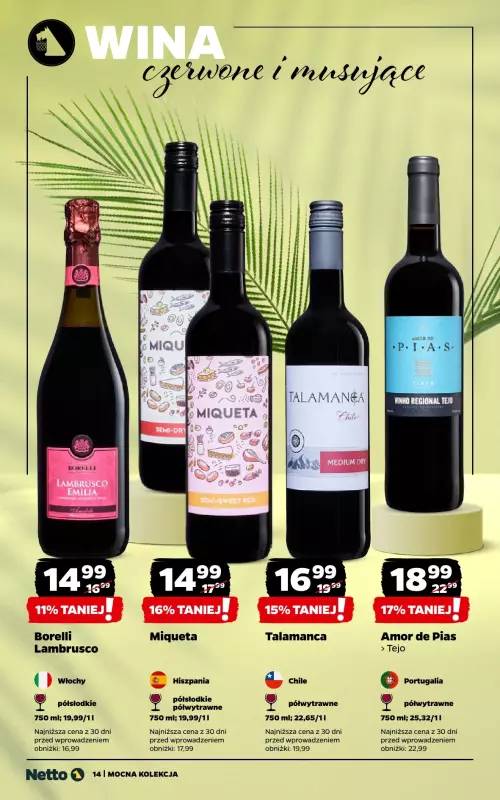 Netto - gazetka promocyjna Mocna Kolekcja od wtorku 01.07 do czwartku 31.07 - strona 14