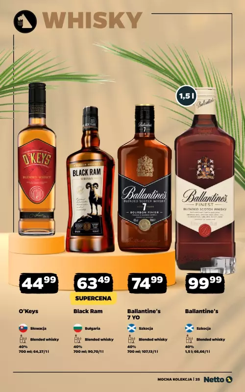 Netto - gazetka promocyjna Mocna Kolekcja od wtorku 01.07 do czwartku 31.07 - strona 25