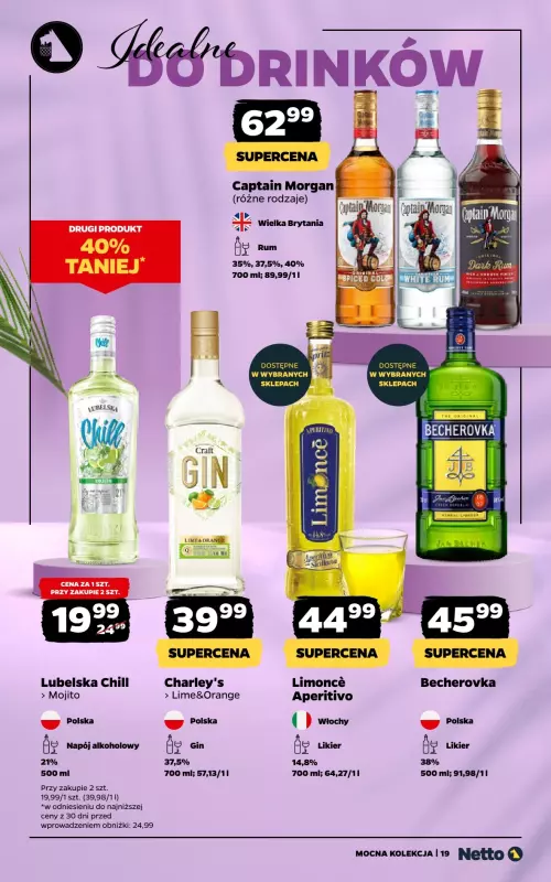 Netto - gazetka promocyjna Mocna Kolekcja od wtorku 01.07 do czwartku 31.07 - strona 19