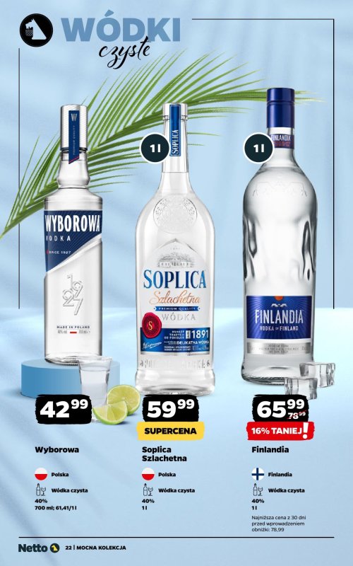 Netto - gazetka promocyjna Mocna Kolekcja od wtorku 01.07 do czwartku 31.07 - strona 22