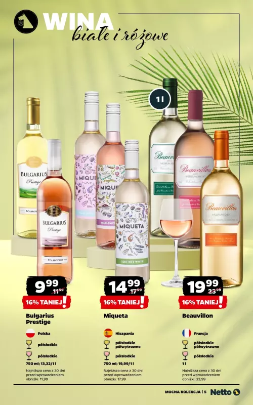 Netto - gazetka promocyjna Mocna Kolekcja od wtorku 01.07 do czwartku 31.07 - strona 5