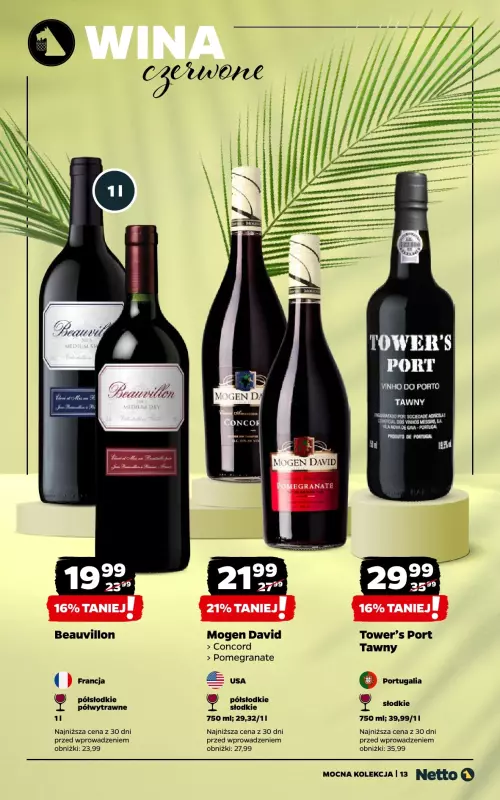 Netto - gazetka promocyjna Mocna Kolekcja od wtorku 01.07 do czwartku 31.07 - strona 13