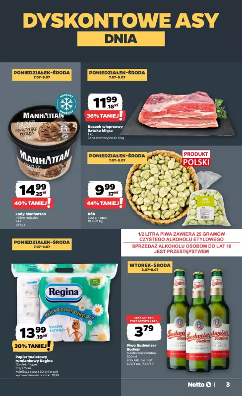 Netto - gazetka promocyjna Gazetka Spożywcza   - strona 3