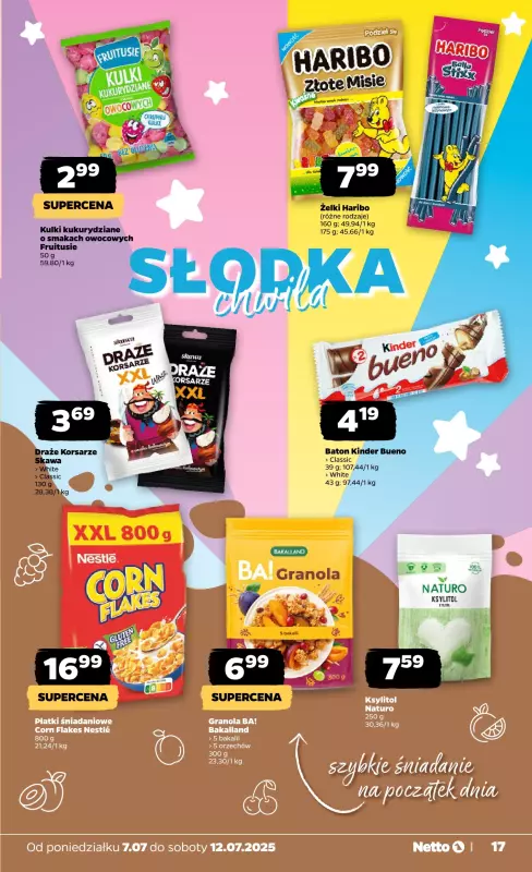 Netto - gazetka promocyjna Gazetka Spożywcza od poniedziałku 07.07 do soboty 12.07 - strona 17