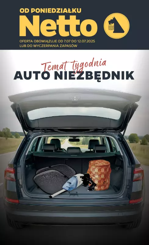 Netto - gazetka promocyjna Gazetka Non Food od poniedziałku 07.07 do soboty 12.07