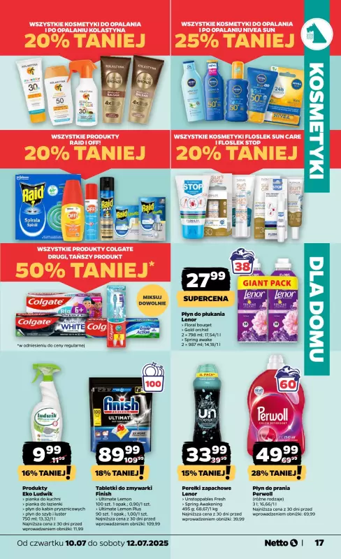 Netto - gazetka promocyjna Gazetka Spożywcza od czwartku 10.07 do soboty 12.07 - strona 17