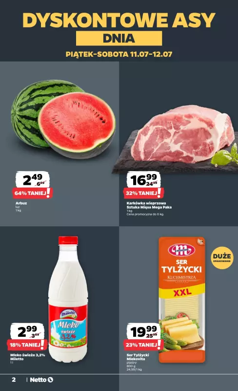 Netto - gazetka promocyjna Gazetka Spożywcza   - strona 2