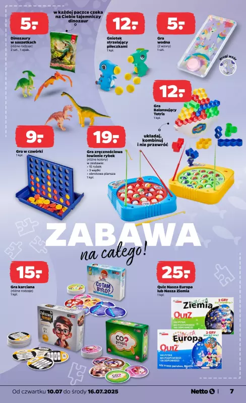 Netto - gazetka promocyjna Gazetka Non Food od czwartku 10.07 do środy 16.07 - strona 7