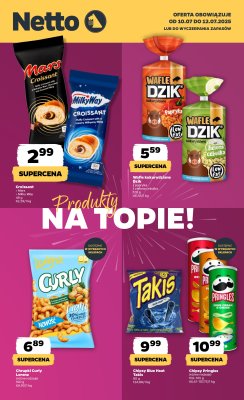 Netto - gazetka promocyjna Produkty na Topie w Netto! od czwartku 10.07 do soboty 12.07