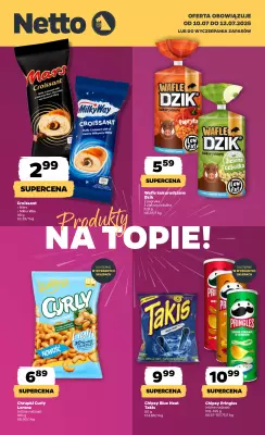Netto - gazetka promocyjna Produkty na Topie w Netto! od czwartku 10.07 do soboty 12.07