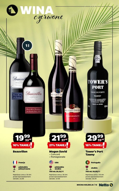 Netto - gazetka promocyjna Mocna Kolekcja od wtorku 01.07 do czwartku 31.07 - strona 13