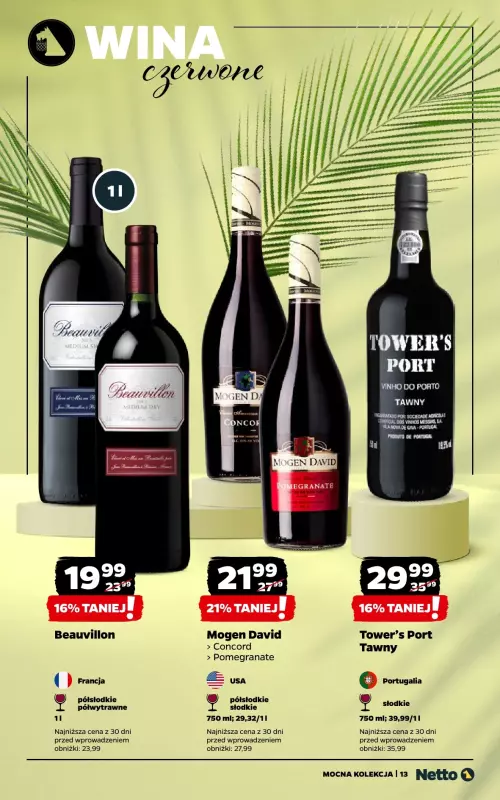 Netto - gazetka promocyjna Mocna Kolekcja od wtorku 01.07 do czwartku 31.07 - strona 13