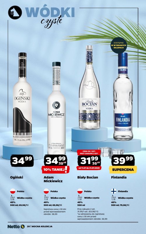 Netto - gazetka promocyjna Mocna Kolekcja od wtorku 01.07 do czwartku 31.07 - strona 20