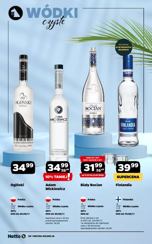 Netto - gazetka promocyjna Mocna Kolekcja od wtorku 01.07 do czwartku 31.07 - strona 20