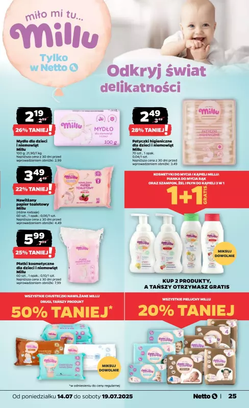 Netto - gazetka promocyjna Gazetka Spożywcza od poniedziałku 14.07 do soboty 19.07 - strona 25