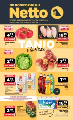 Netto - gazetka promocyjna Gazetka Spożywcza od poniedziałku 14.07 do soboty 19.07