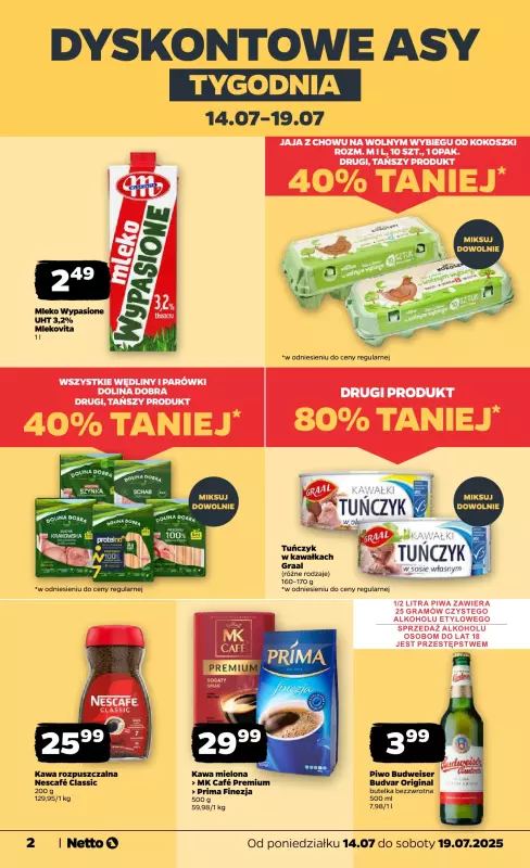 Netto - gazetka promocyjna Gazetka Spożywcza   - strona 2